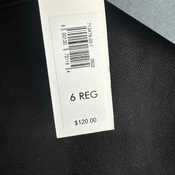 Banana Republic The Weekender Straight Leg Pant Black 6 713476 - Picture 6 of 14